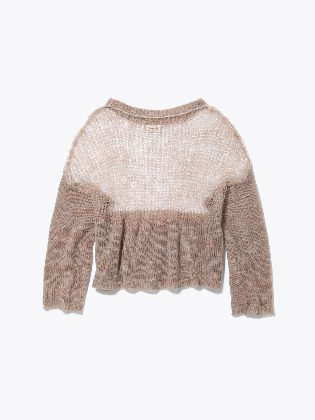NOMADS TOPS L/S MOHAIR MIX YARN AM-K0507