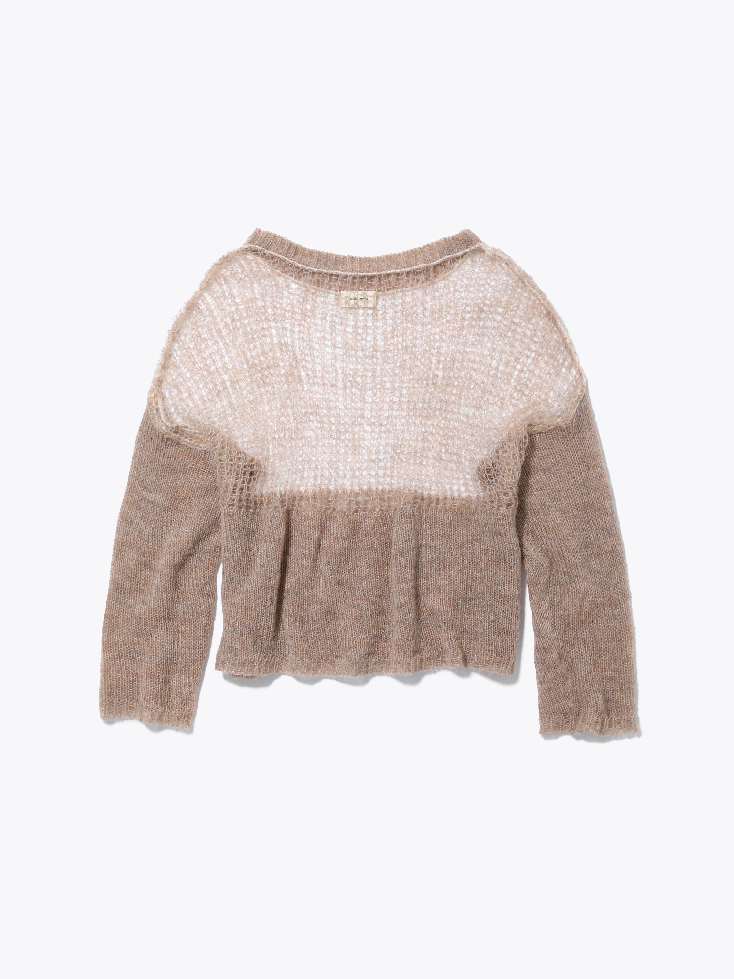 NOMADS TOPS L/S MOHAIR MIX YARN AM-K0507