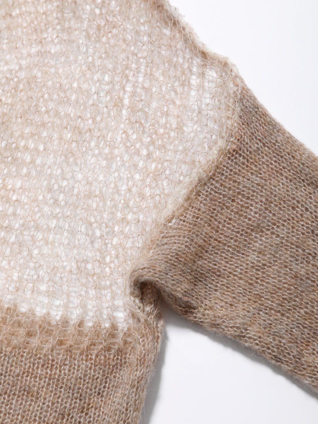 NOMADS TOPS L/S MOHAIR MIX YARN AM-K0507