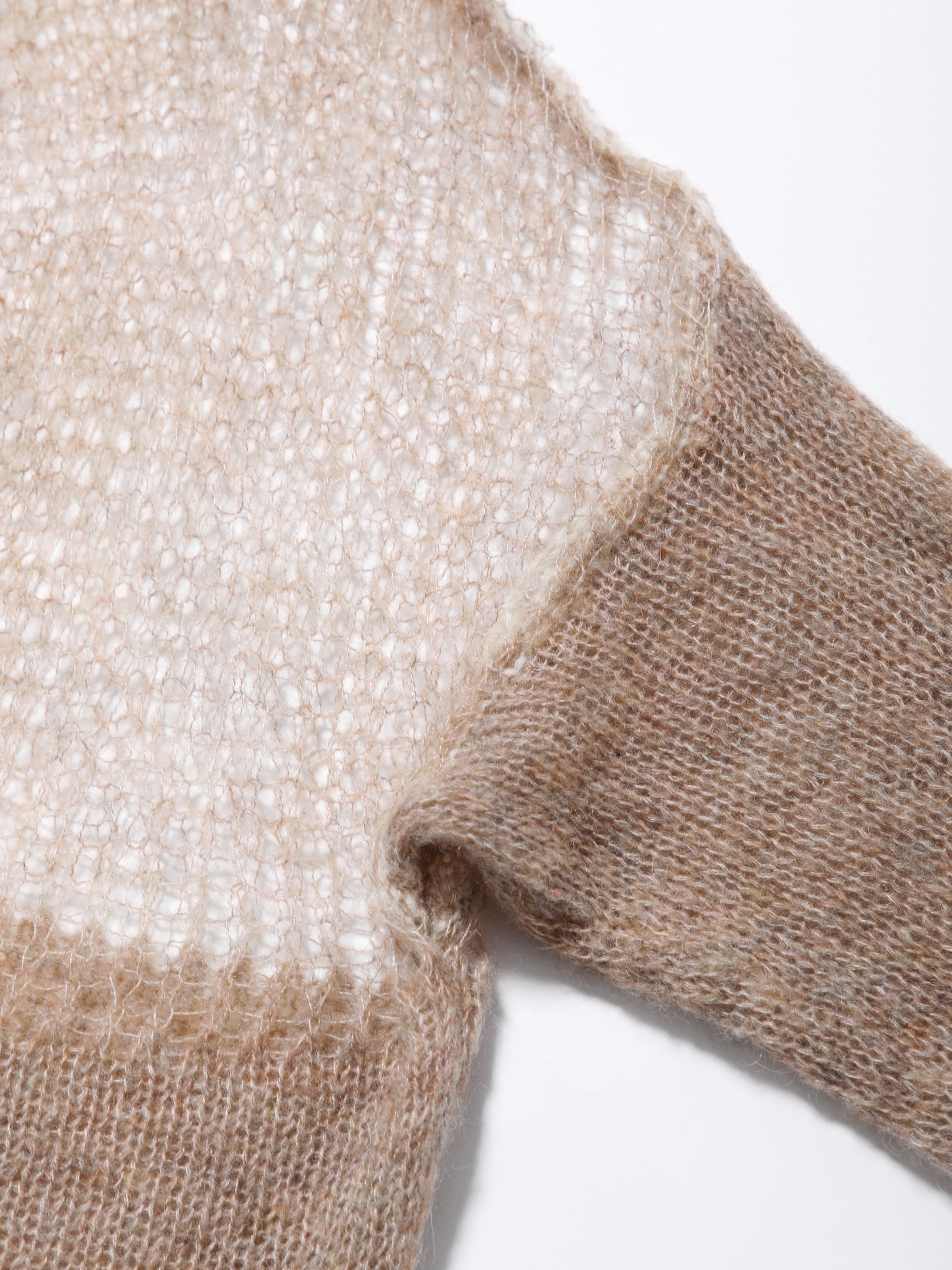 NOMADS TOPS L/S MOHAIR MIX YARN AM-K0507