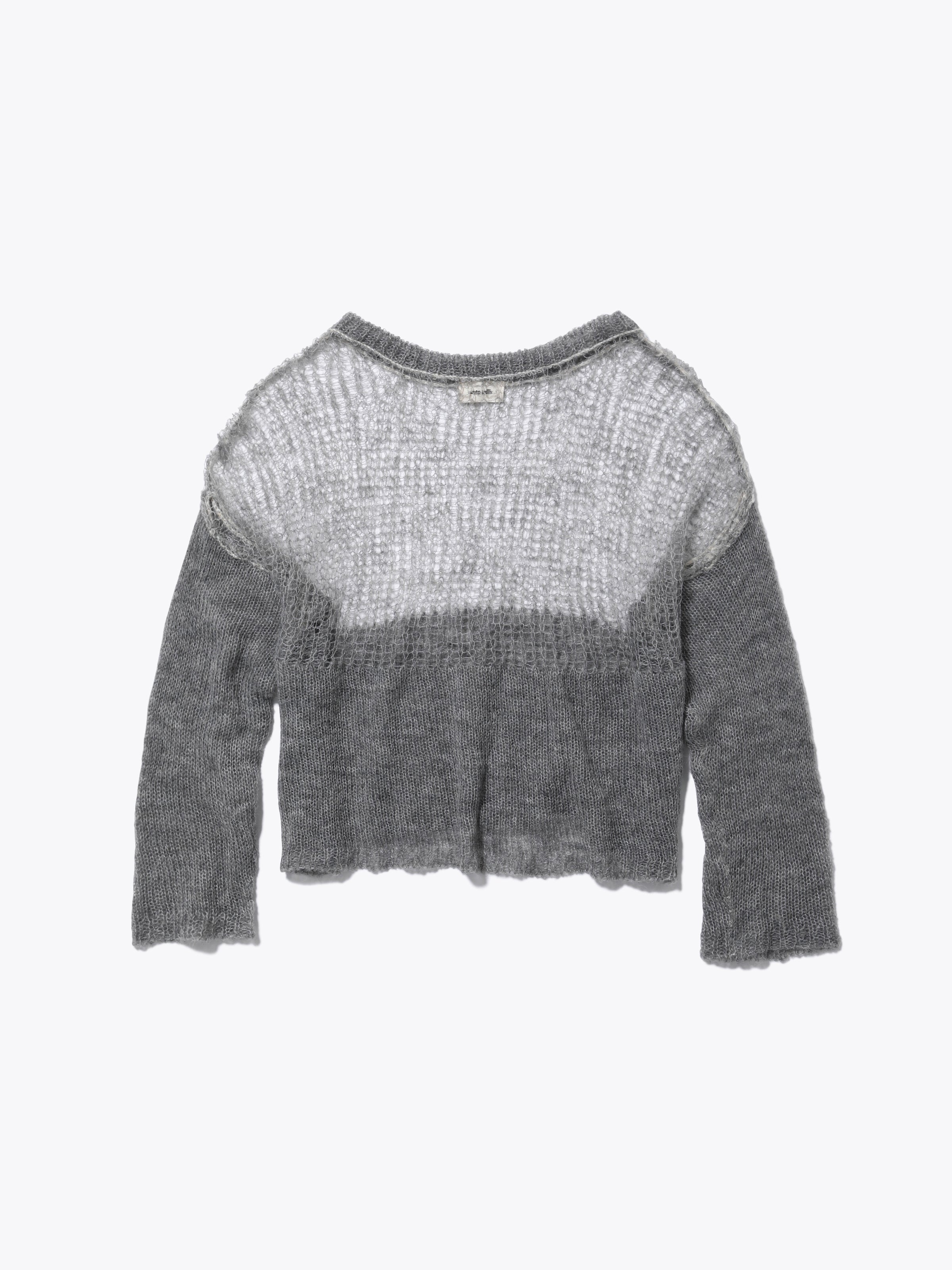 NOMADS TOPS L/S MOHAIR MIX YARN AM-K0507