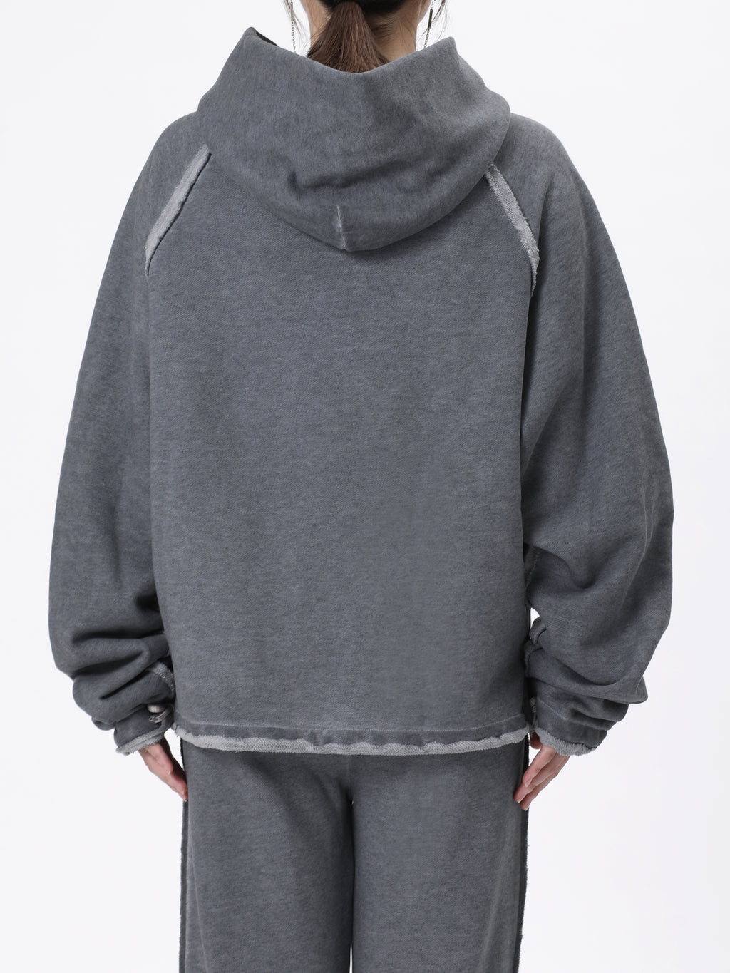 GRATEFUL PULLOVER COTTON SWEAT w/OVERDYED AM-C0501