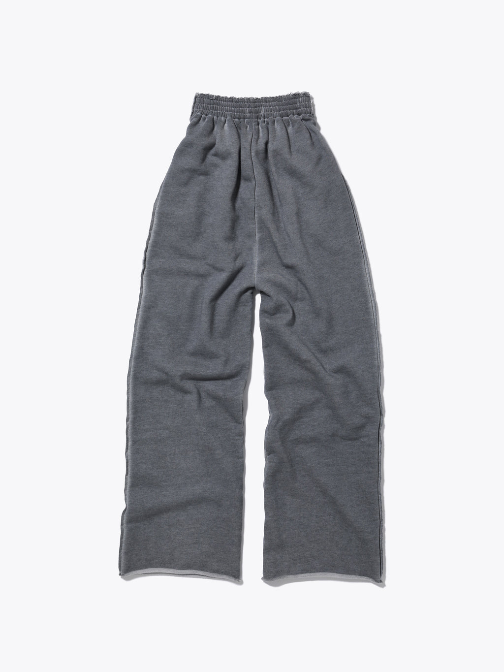 GRATEFUL WIDE PANTS COTTON SWEAT w/OVERDYED AM-P0503