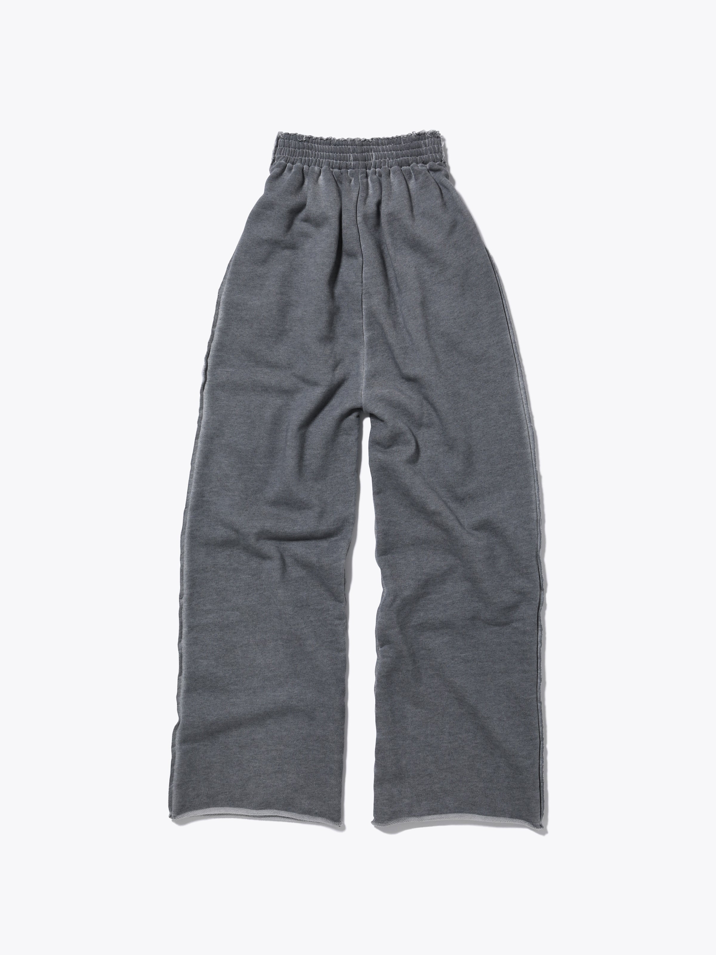 GRATEFUL WIDE PANTS COTTON SWEAT w/OVERDYED AM-P0503