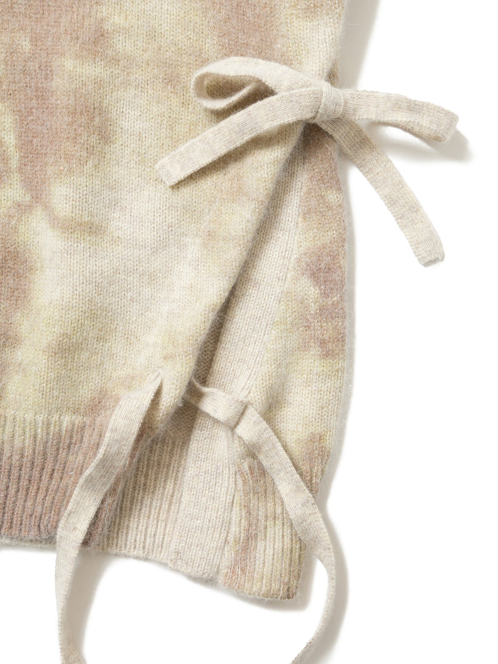 GRATEFUL SWEATER IMITATION TIE DYED PRINTED KNIT AM-K0105 Beige