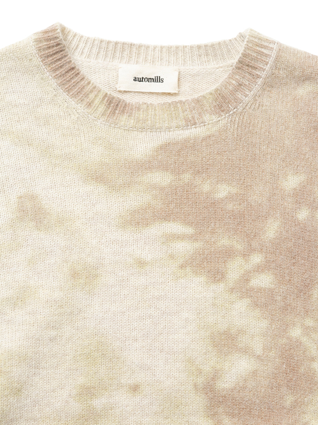 GRATEFUL SWEATER IMITATION TIE DYED PRINTED KNIT AM-K0105 Beige