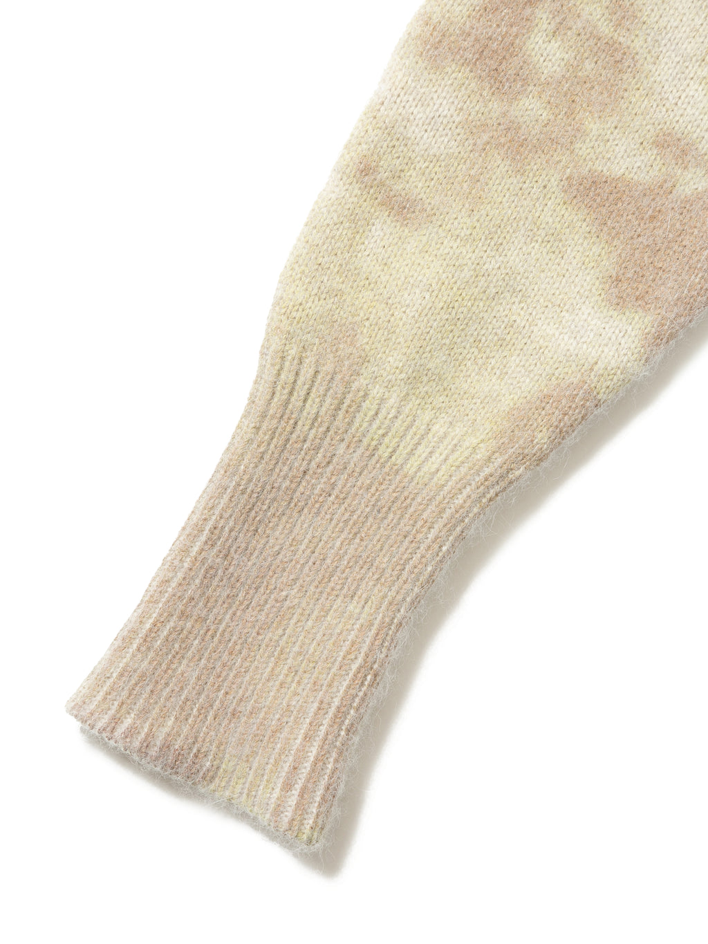 GRATEFUL SWEATER IMITATION TIE DYED PRINTED KNIT AM-K0105 Beige