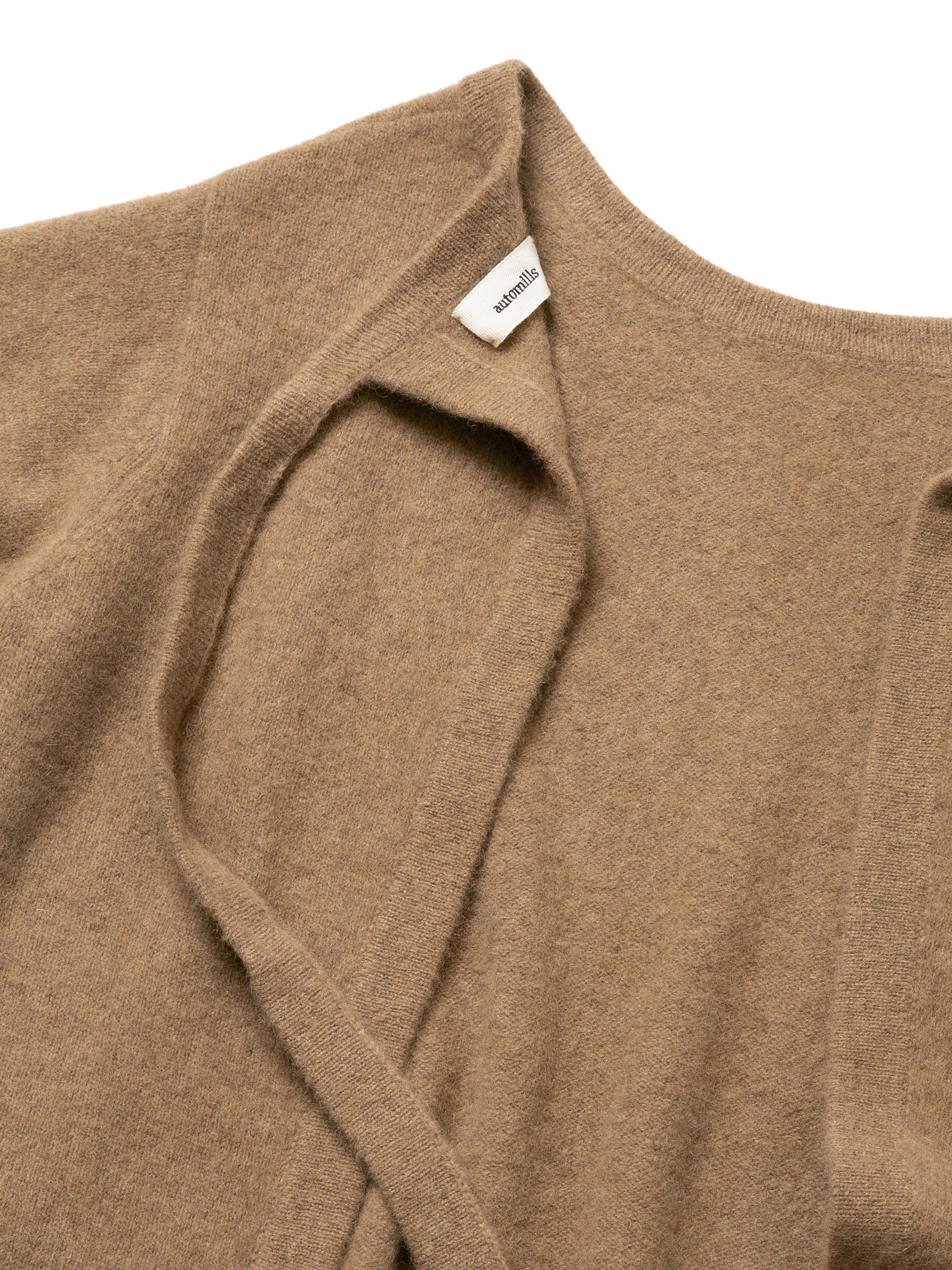 LOVER CARDIGAN YAK WOOL KNIT AM-K0107 Beige