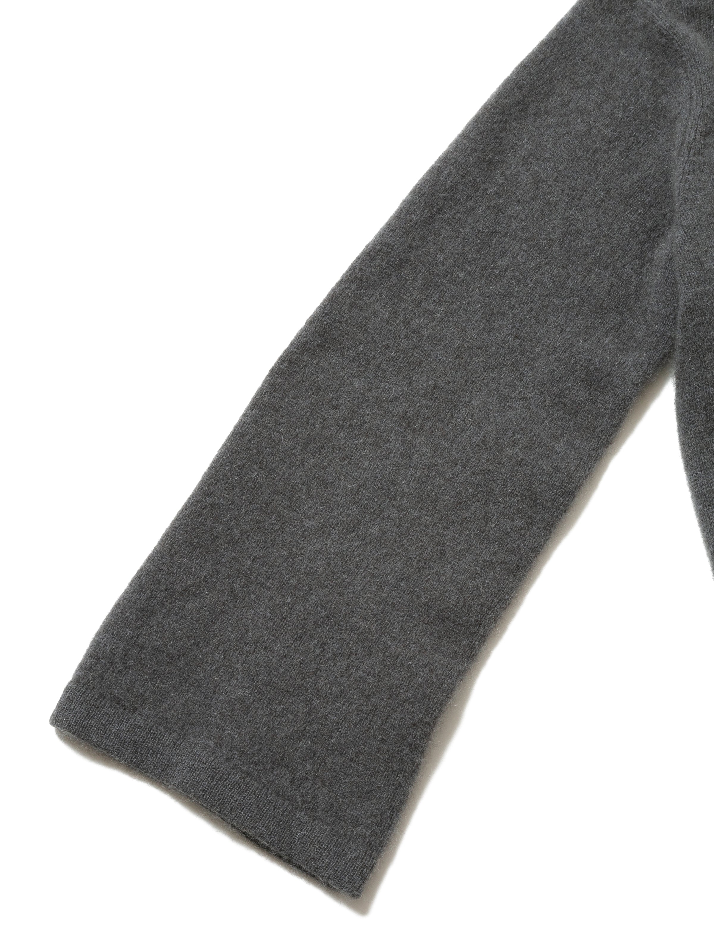 LOVER CARDIGAN YAK WOOL KNIT AM-K0107 Gray