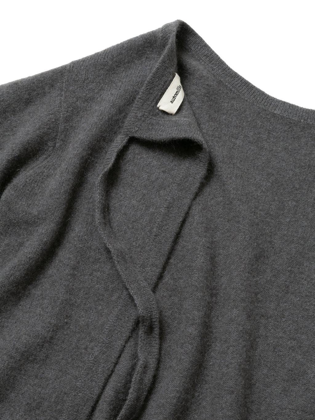 LOVER CARDIGAN YAK WOOL KNIT AM-K0107 Gray