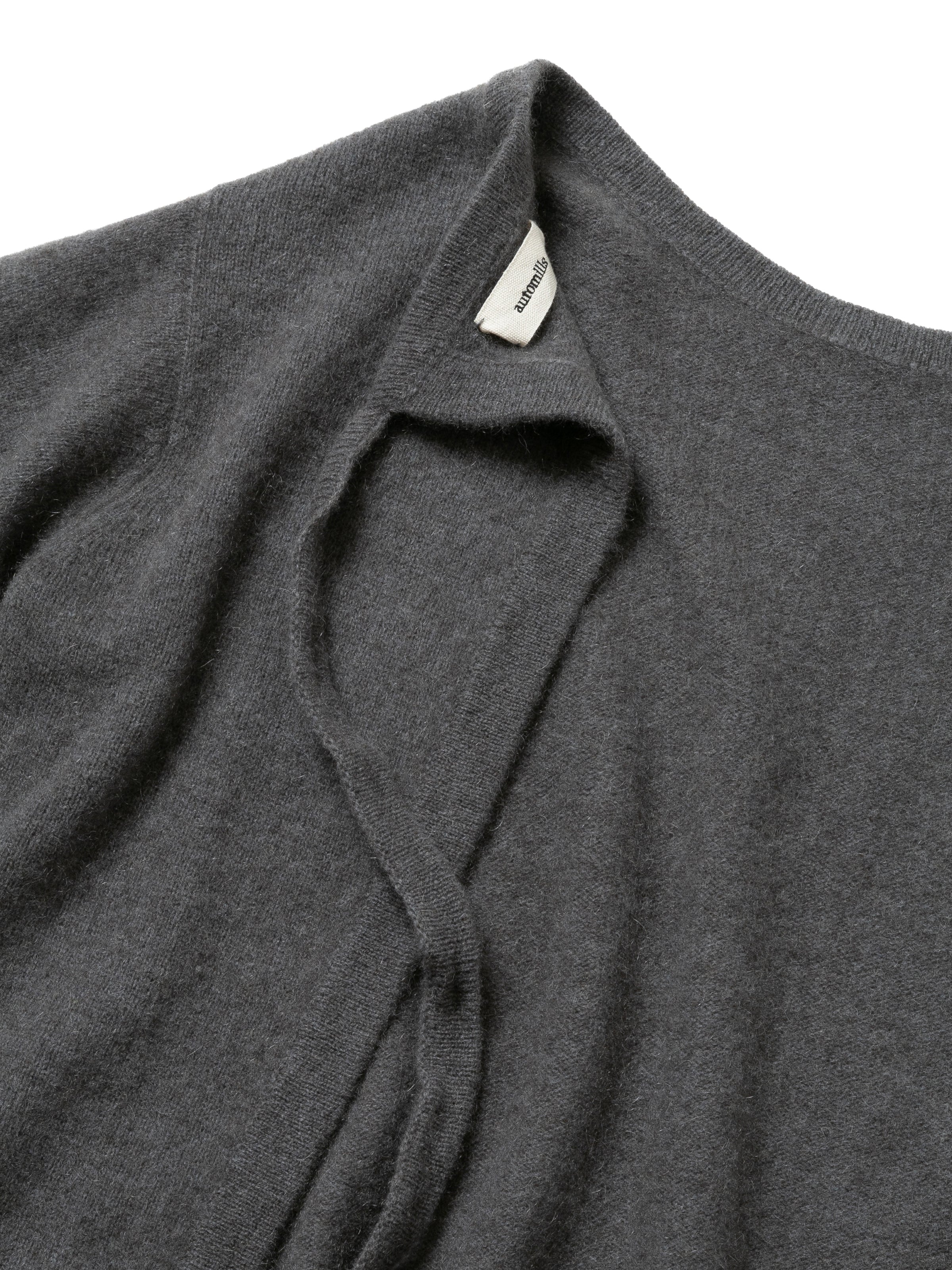 LOVER CARDIGAN YAK WOOL KNIT AM-K0107 Gray