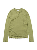 LOVER L/S TEE ORGANIC COTTON STRETCH JERSEY AM-C0101 Olive