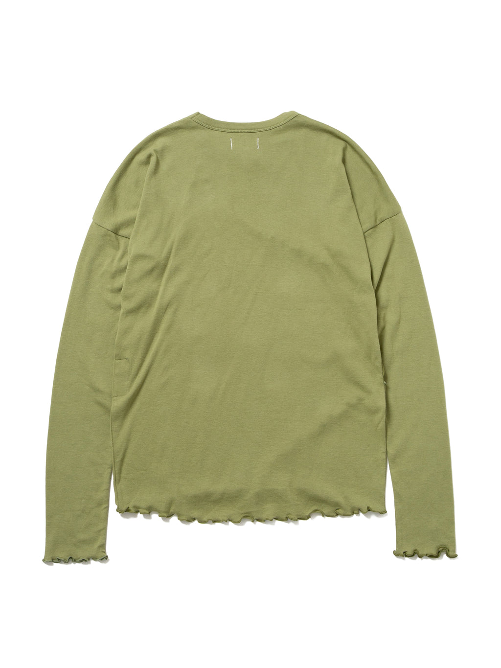 LOVER L/S TEE ORGANIC COTTON STRETCH JERSEY AM-C0101 Olive