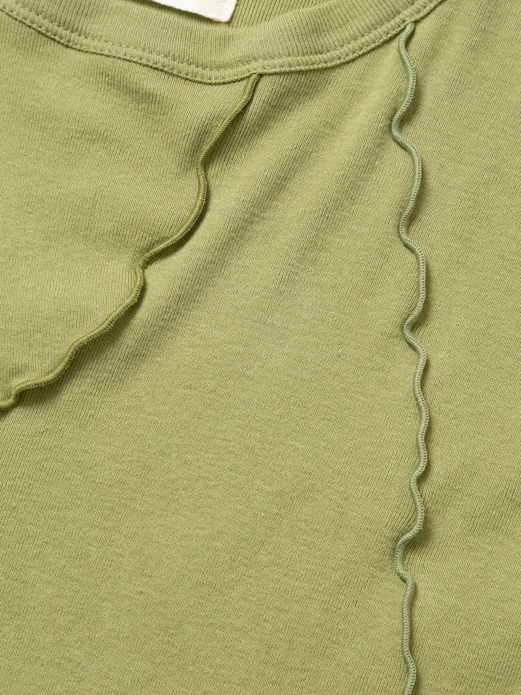 LOVER L/S TEE ORGANIC COTTON STRETCH JERSEY AM-C0101 Olive