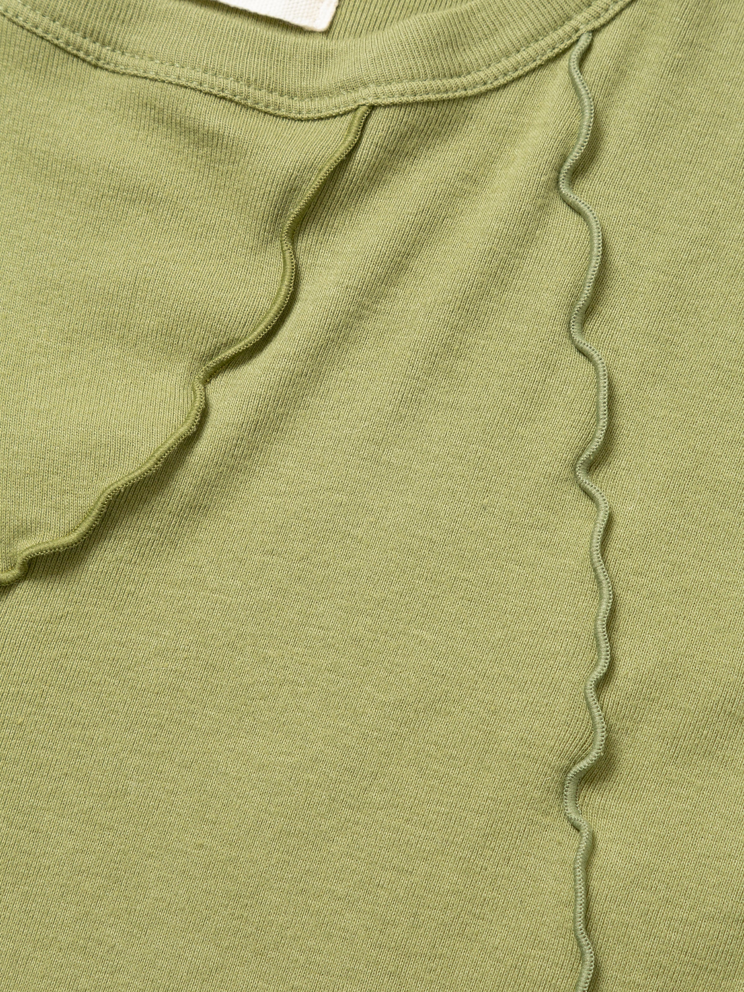 LOVER L/S TEE ORGANIC COTTON STRETCH JERSEY AM-C0101 Olive