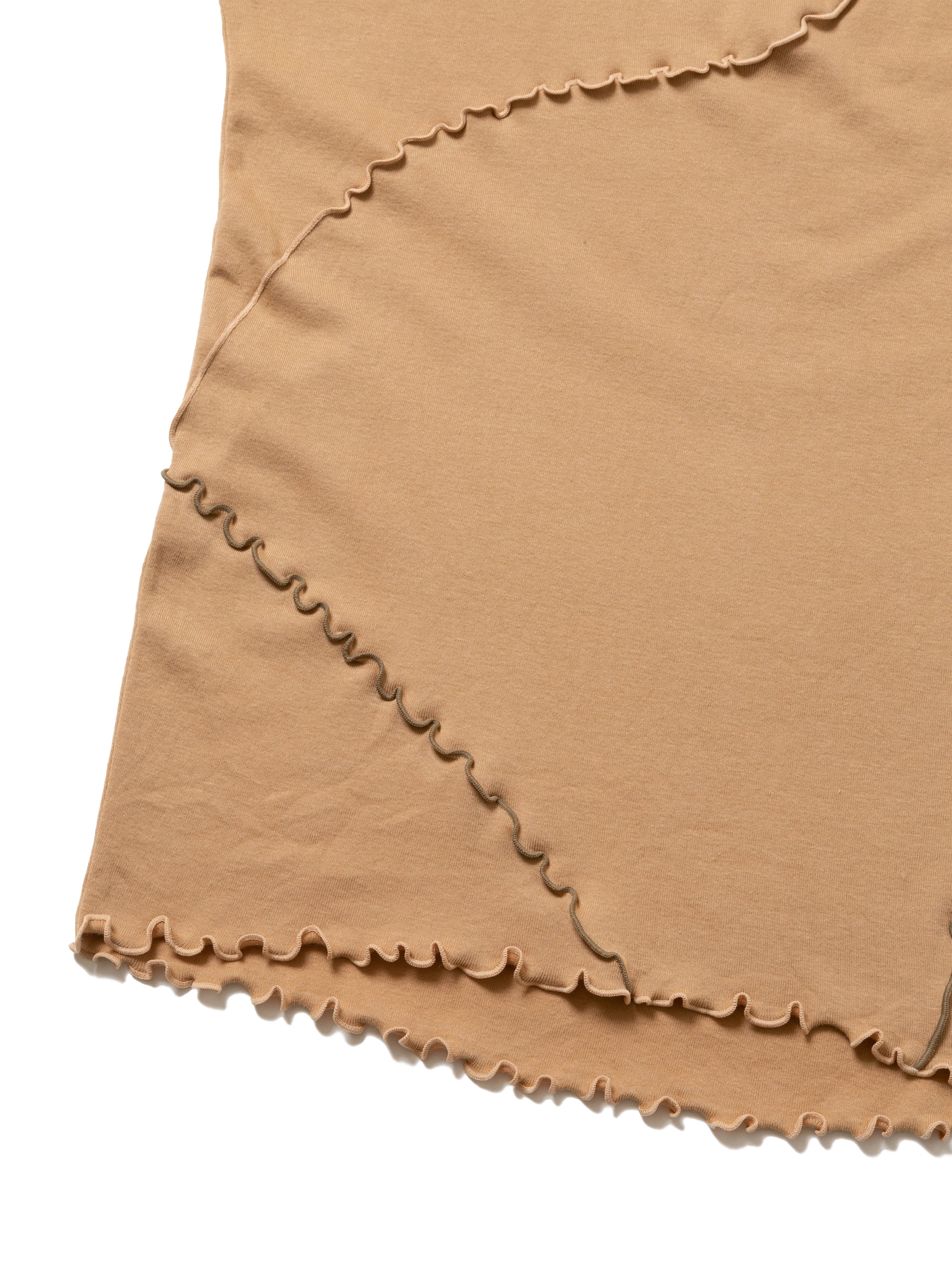 LOVER L/S TEE ORGANIC COTTON STRETCH JERSEY AM-C0101 Beige