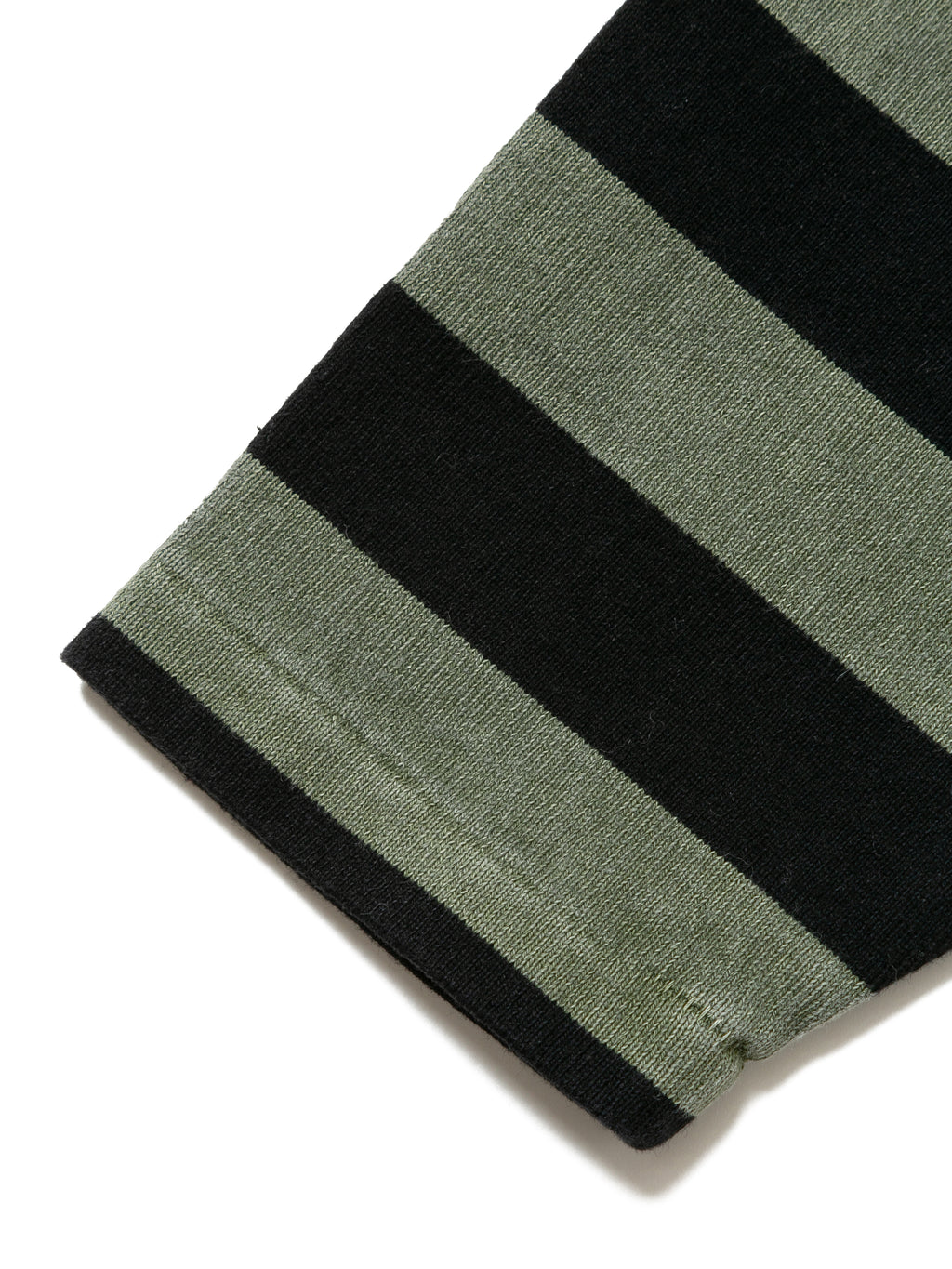 BAGGY BOAT L/S TEE COTTON BORDER JERSEY AM-C0103 Olive