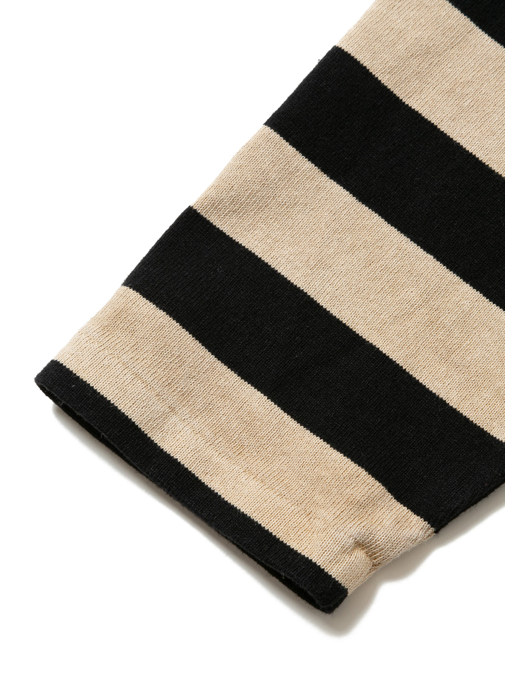 BAGGY BOAT L/S TEE COTTON BORDER JERSEY AM-C0103 Beige