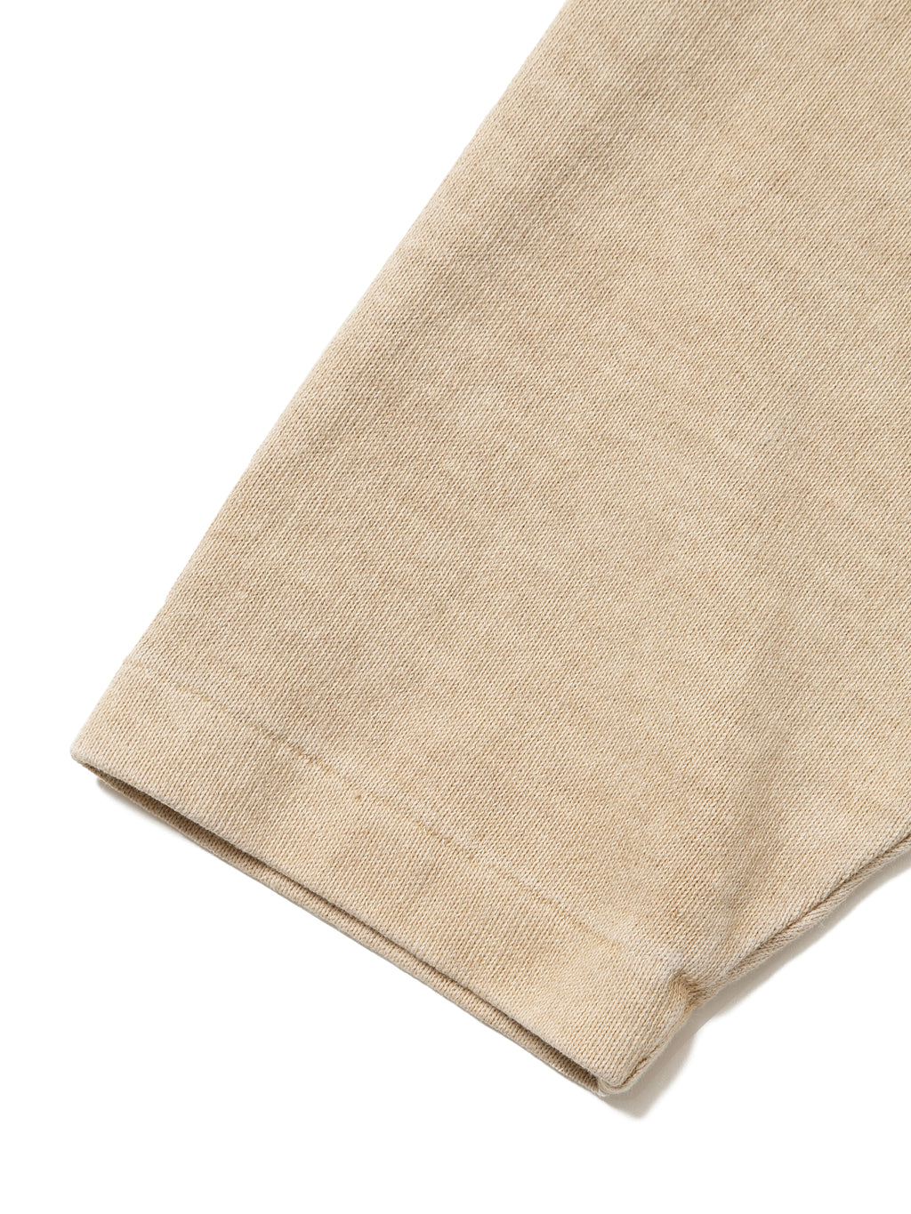 BAGGY BOAT L/S TEE COTTON JERSEY AM-C0107 Beige