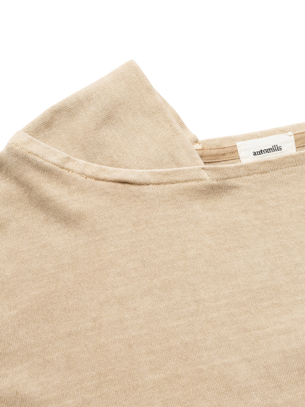 BAGGY BOAT L/S TEE COTTON JERSEY AM-C0107 Beige