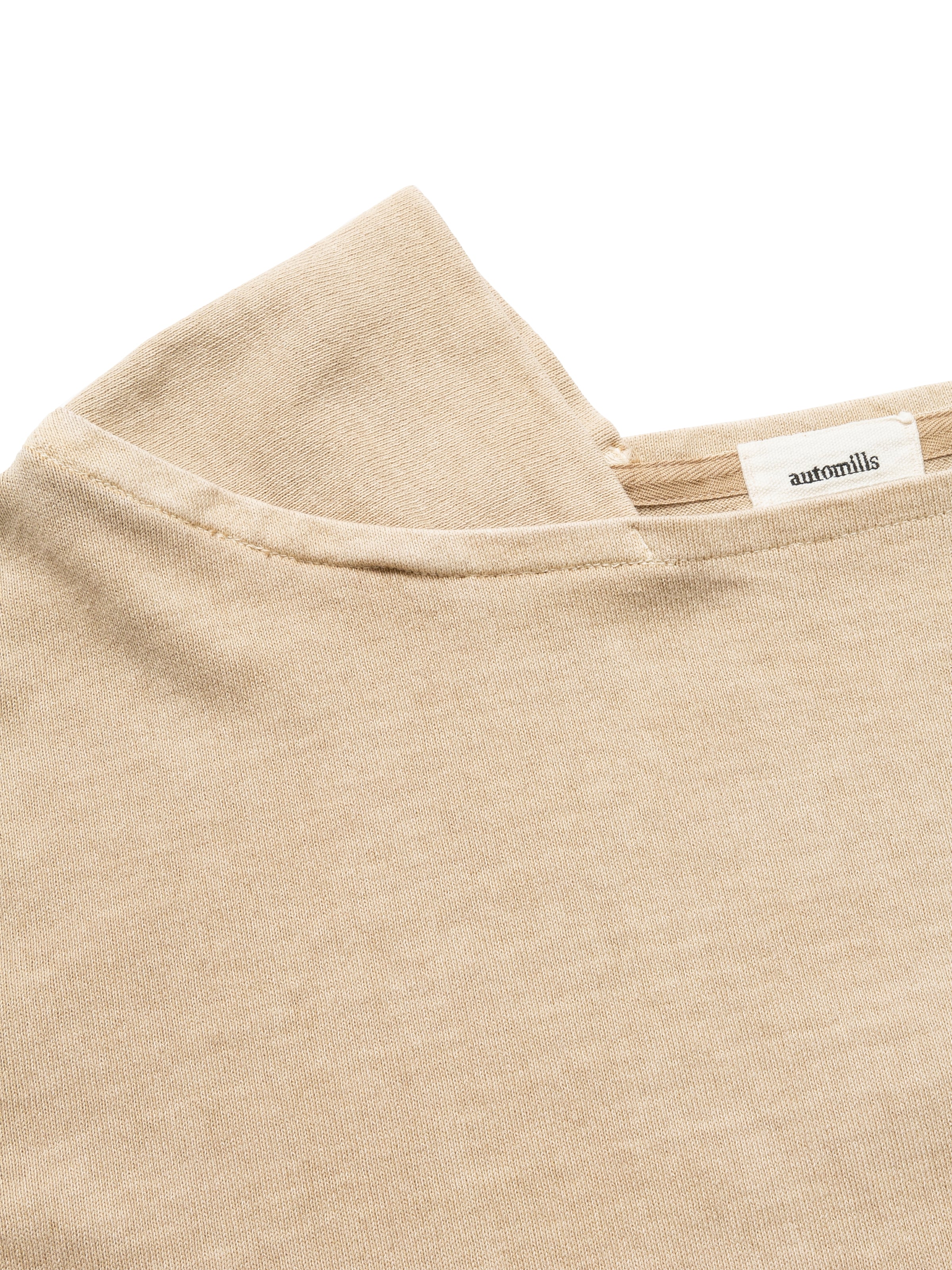 BAGGY BOAT L/S TEE COTTON JERSEY AM-C0107 Beige