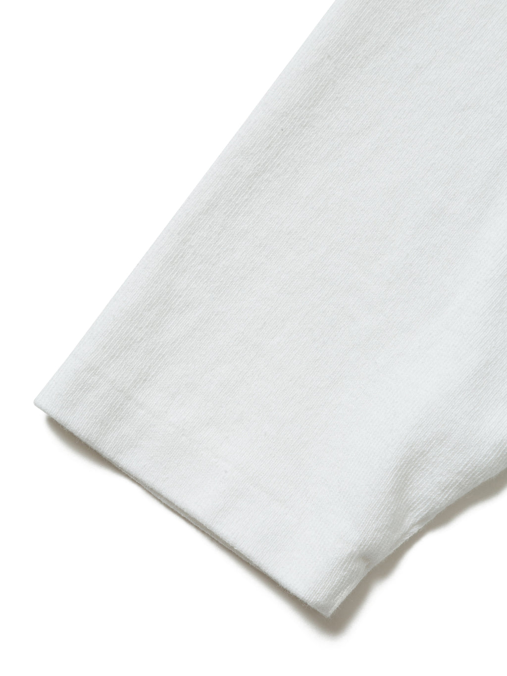 BAGGY BOAT L/S TEE COTTON JERSEY AM-C0107 White