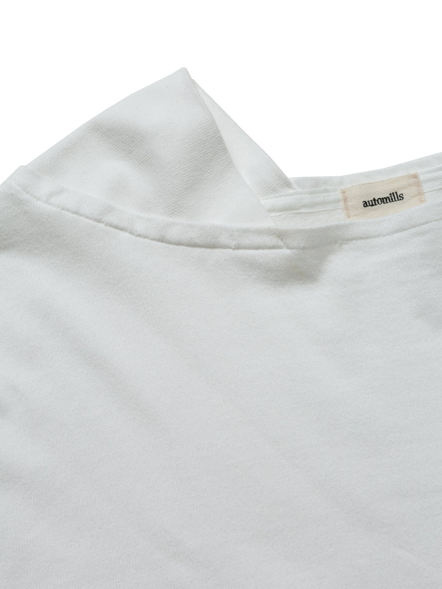 BAGGY BOAT L/S TEE COTTON JERSEY AM-C0107 White
