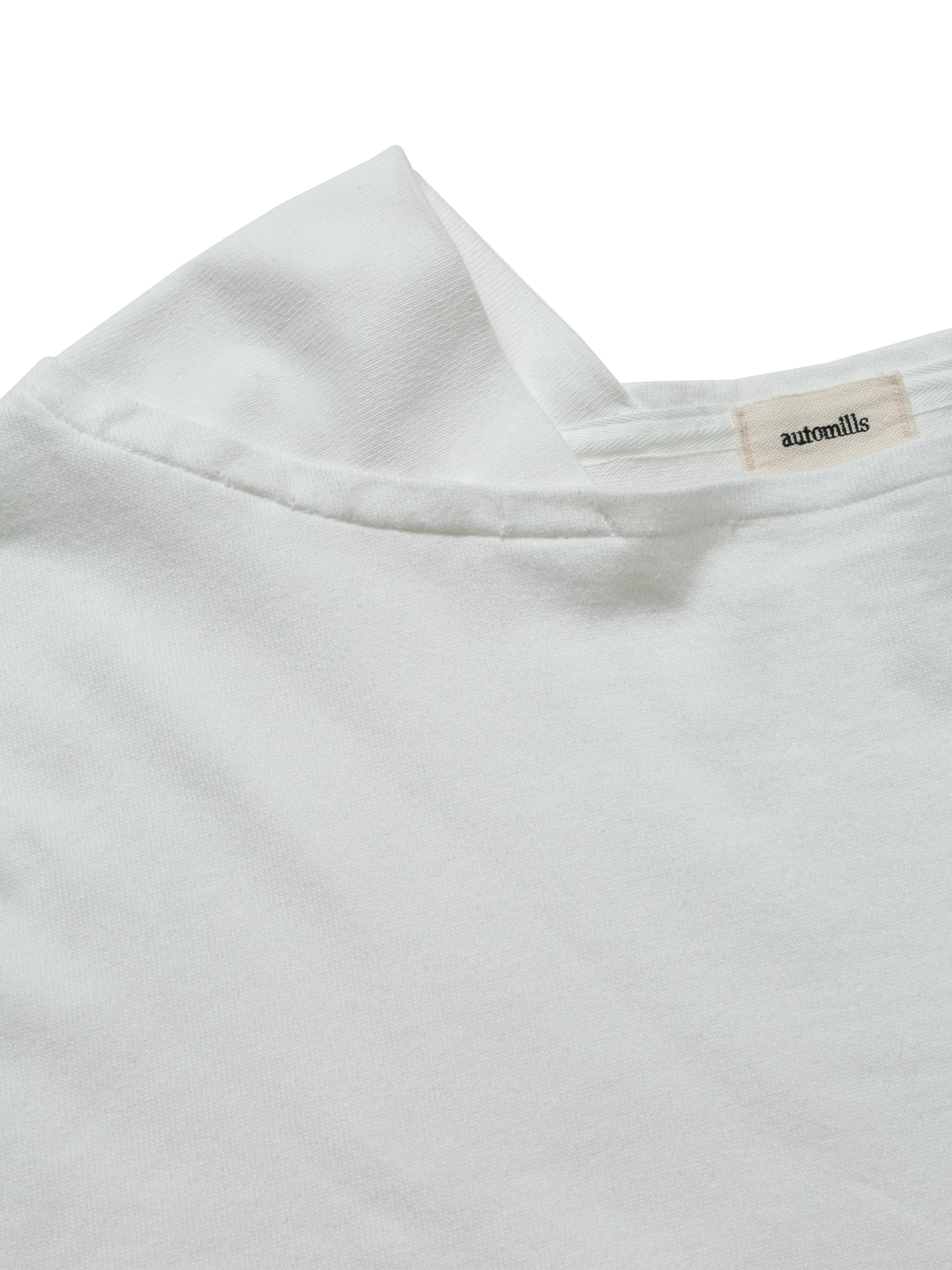 BAGGY BOAT L/S TEE COTTON JERSEY AM-C0107 White