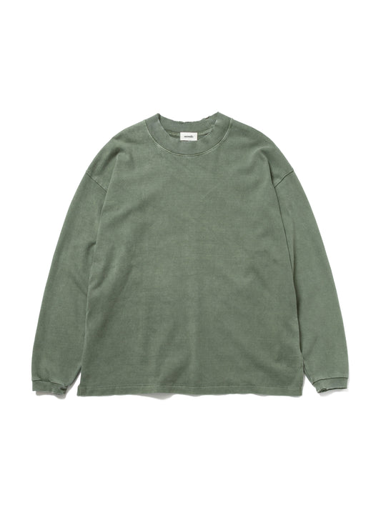 BAGGY L/S TEE COTTON JERSEY AM-C0108 Olive