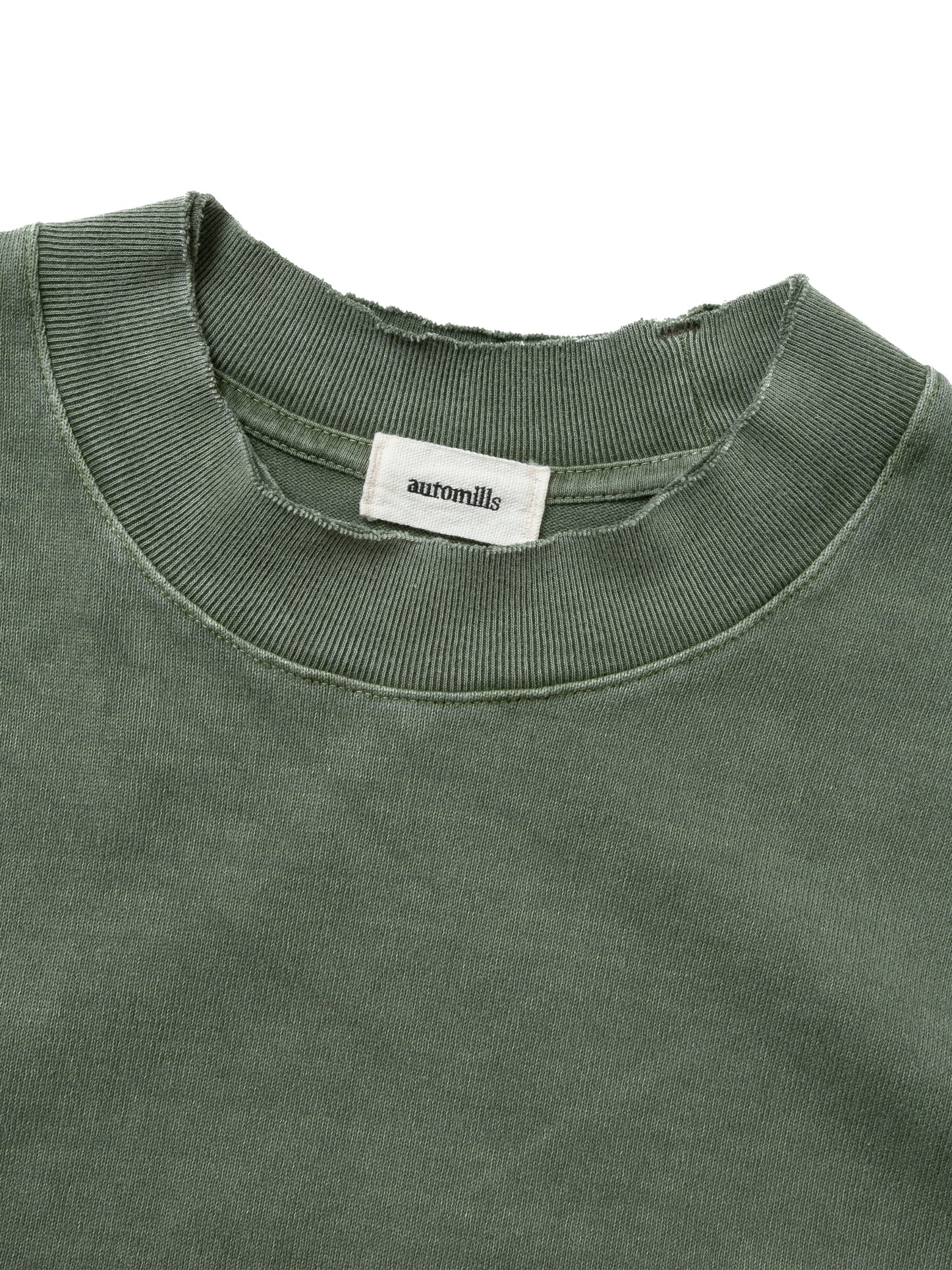 BAGGY L/S TEE COTTON JERSEY AM-C0108 Olive