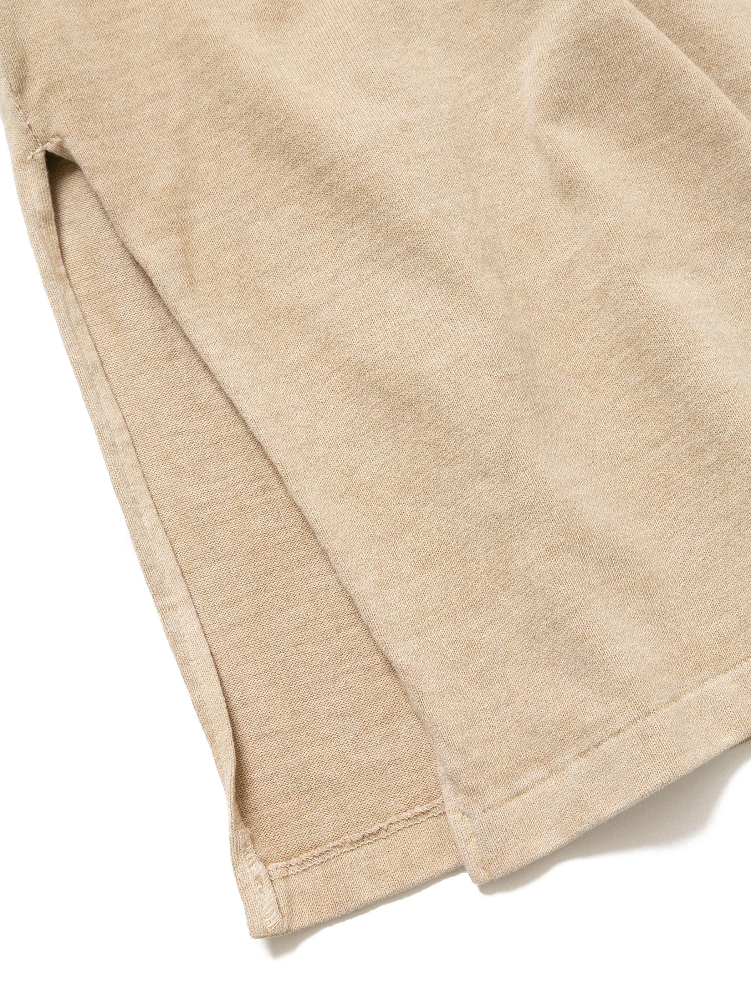 BAGGY L/S TEE COTTON JERSEY AM-C0108 Beige