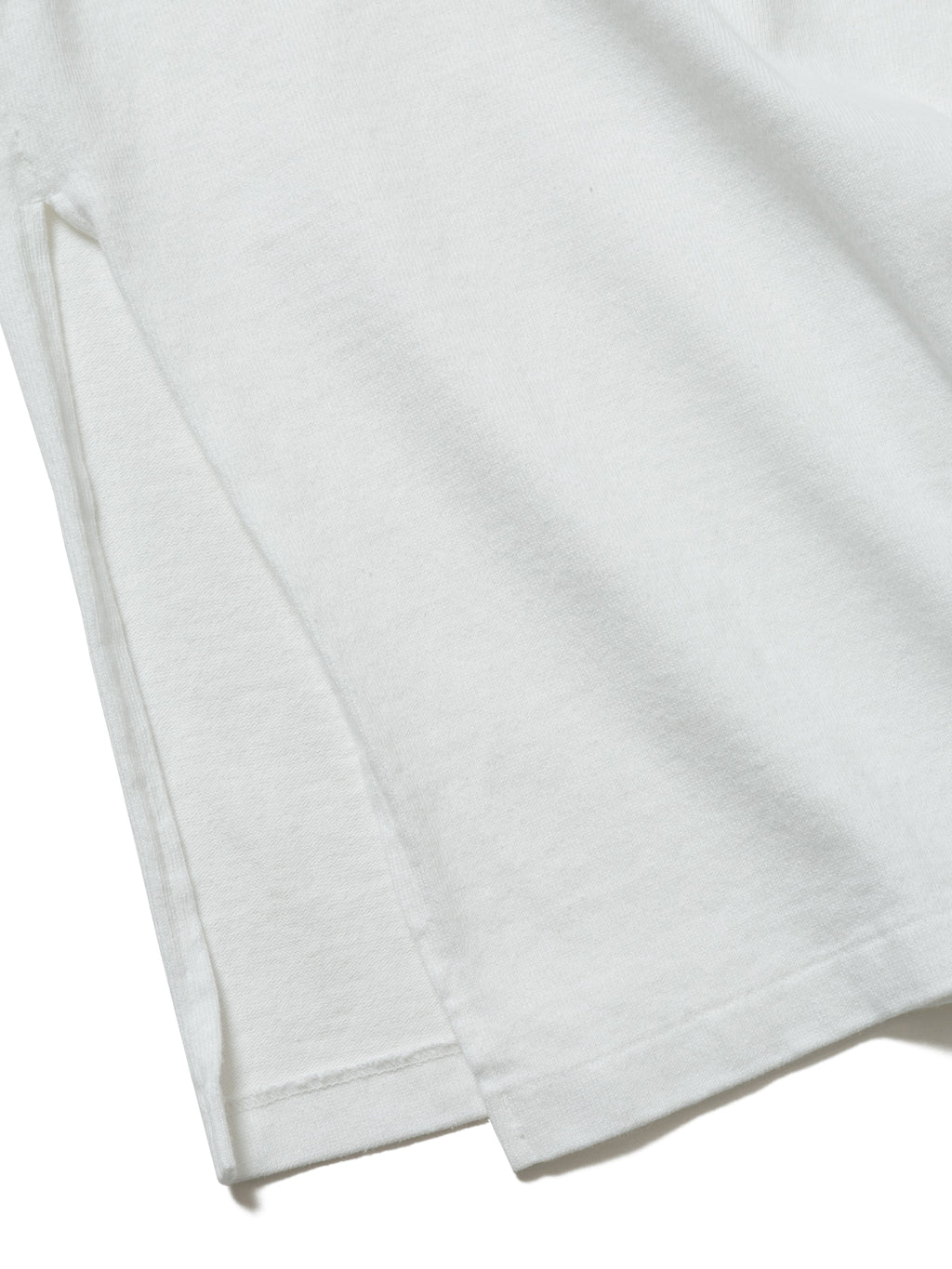BAGGY L/S TEE COTTON JERSEY AM-C0108 White