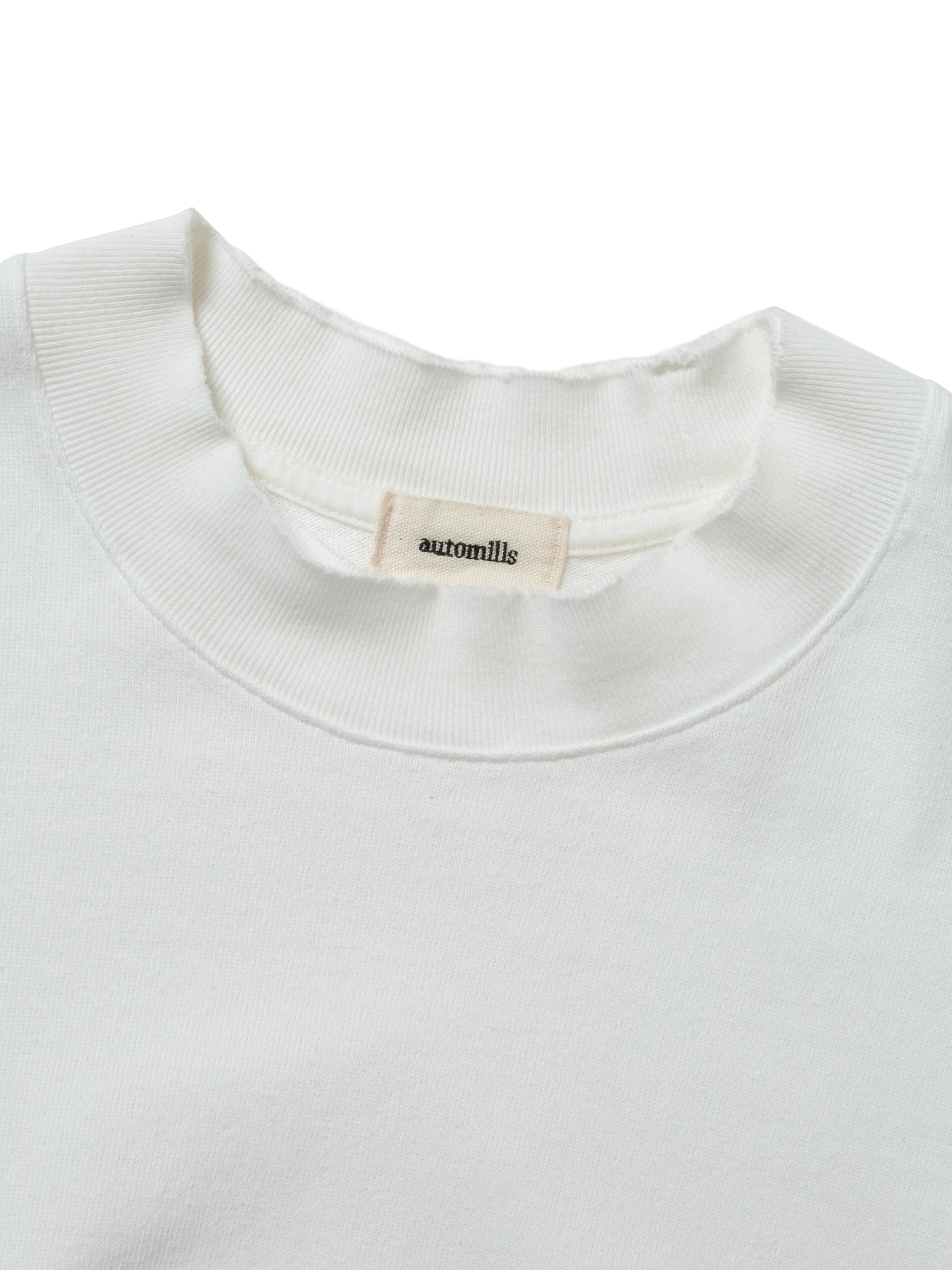 BAGGY L/S TEE COTTON JERSEY AM-C0108 White