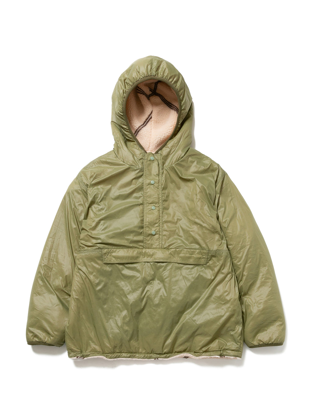 NOMADS HOODY POLY RETRO FLEECE AM-C0111 Cream