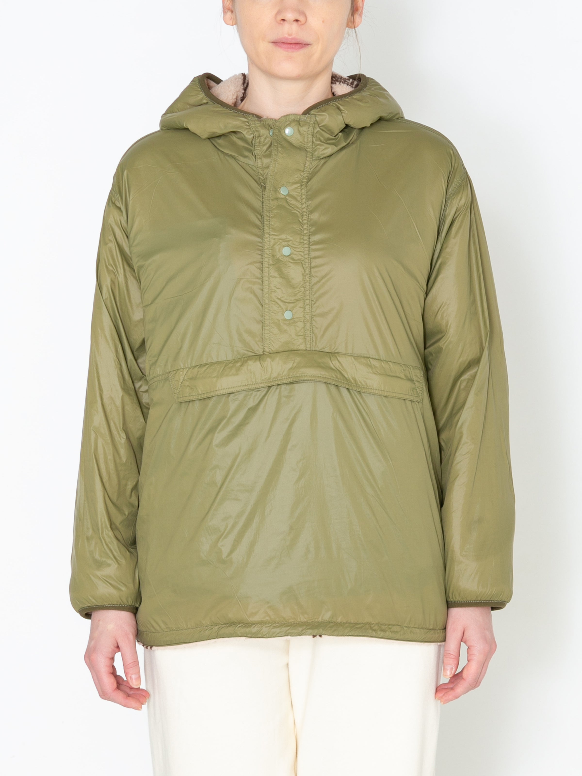 NOMADS HOODY POLY RETRO FLEECE AM-C0111 Cream