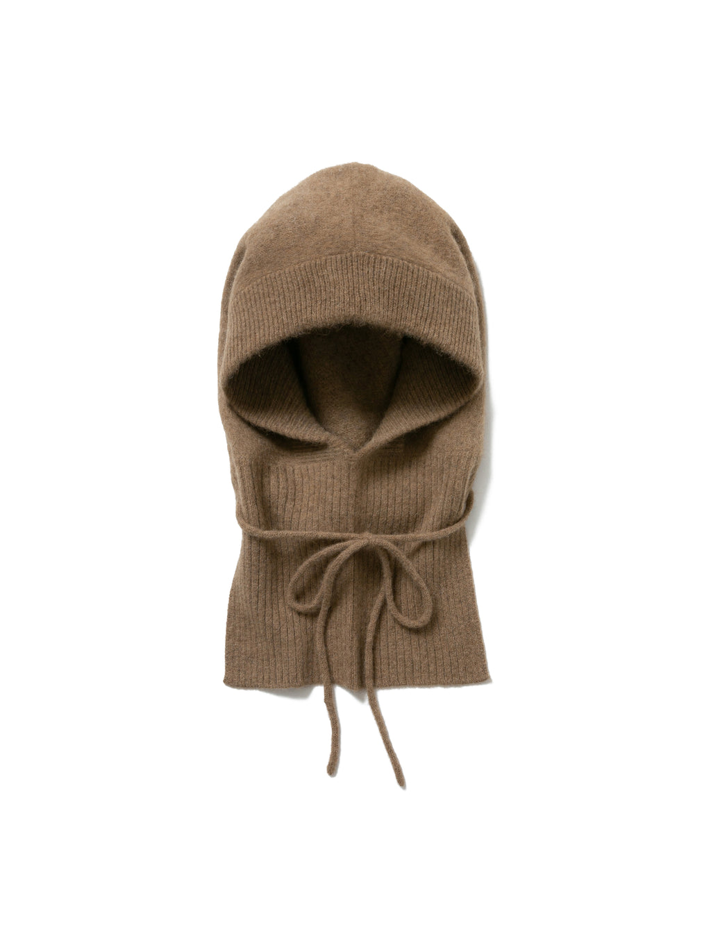 LOVER HOODED YAK WOOL KNIT AM-K0108 Beige