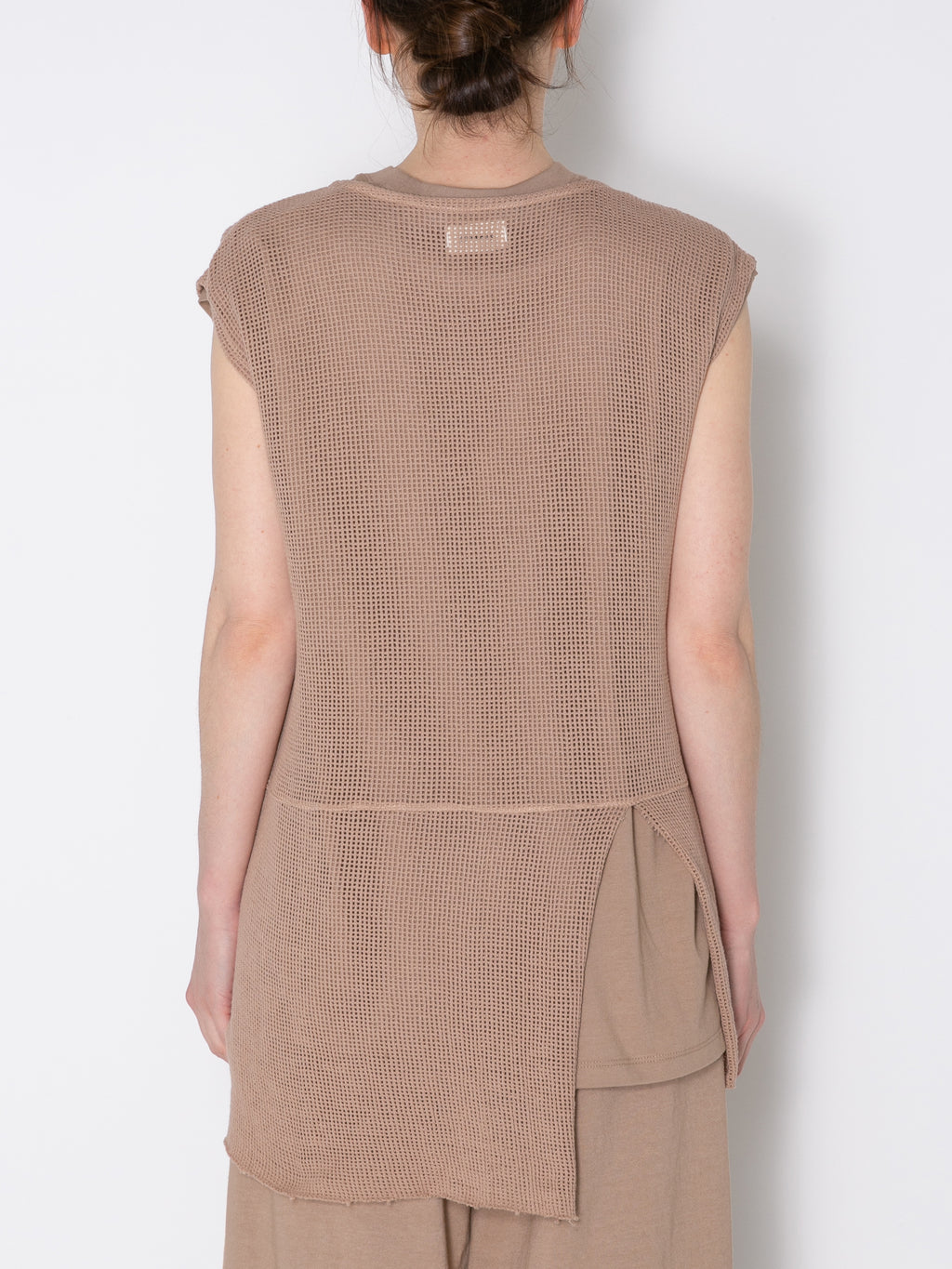GRATEFUL N/S TEE COTTON MESH AM-C0009 Beige