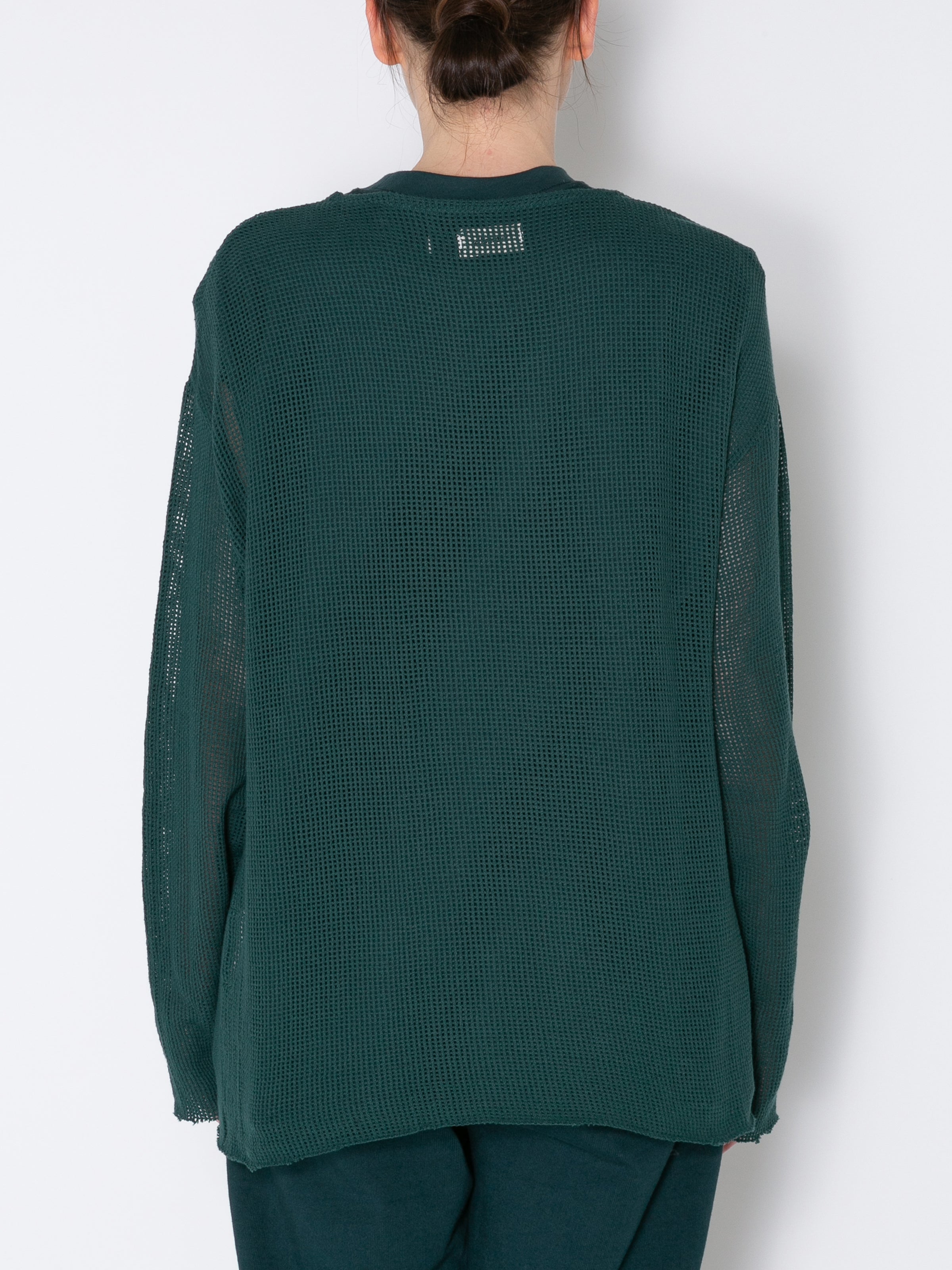 GRATEFUL L/S TEE COTTON MESH AM-C0008 Forest