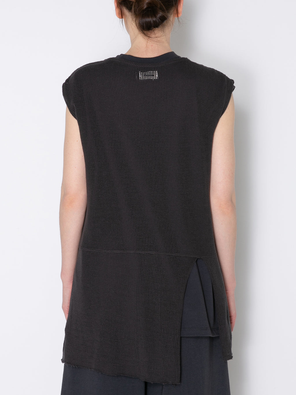 GRATEFUL N/S TEE COTTON MESH AM-C0009 Charcoal