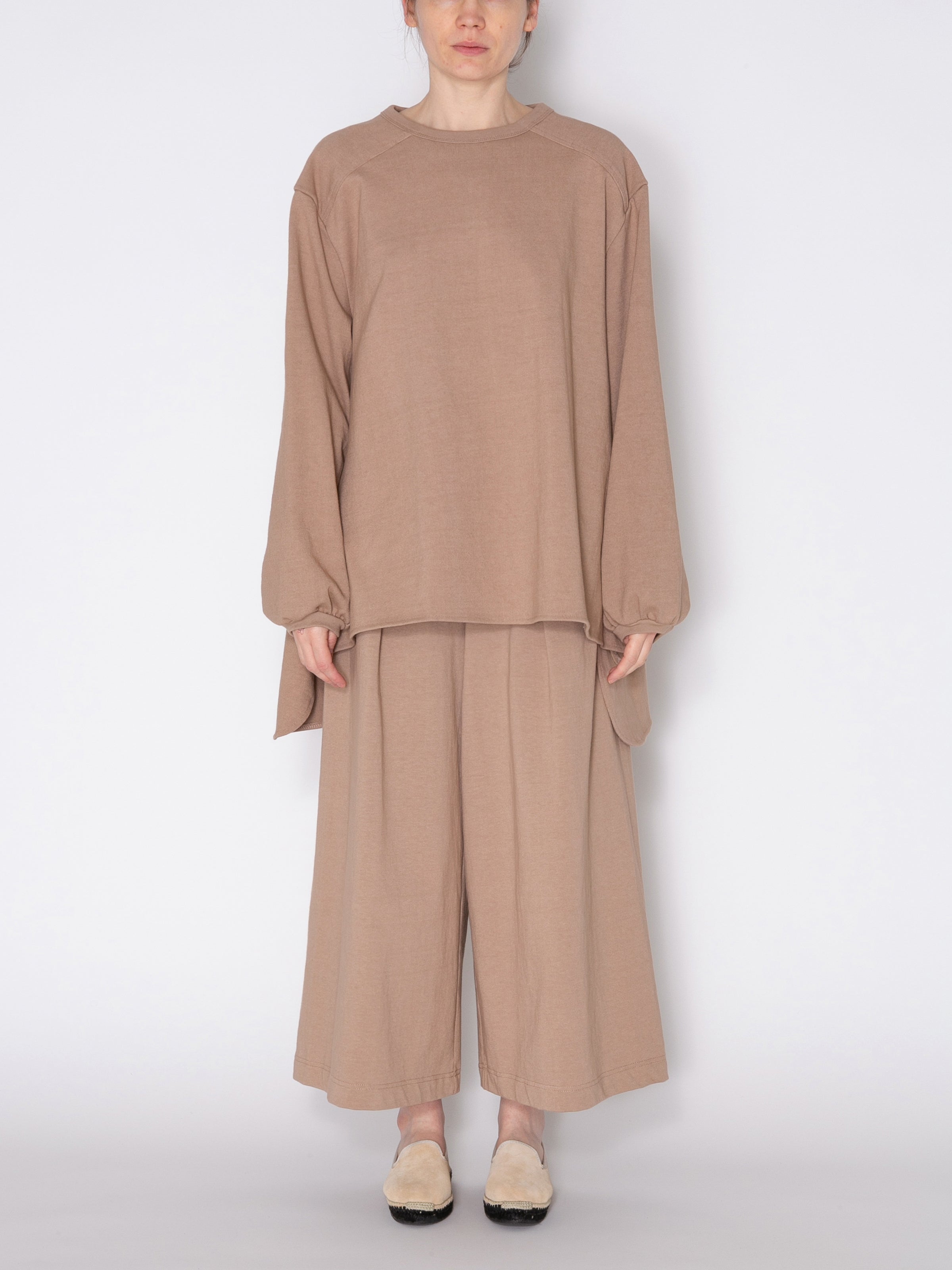 BAGGY SMOG US COTTON HEAVY JERSEY AM-C0006 Beige