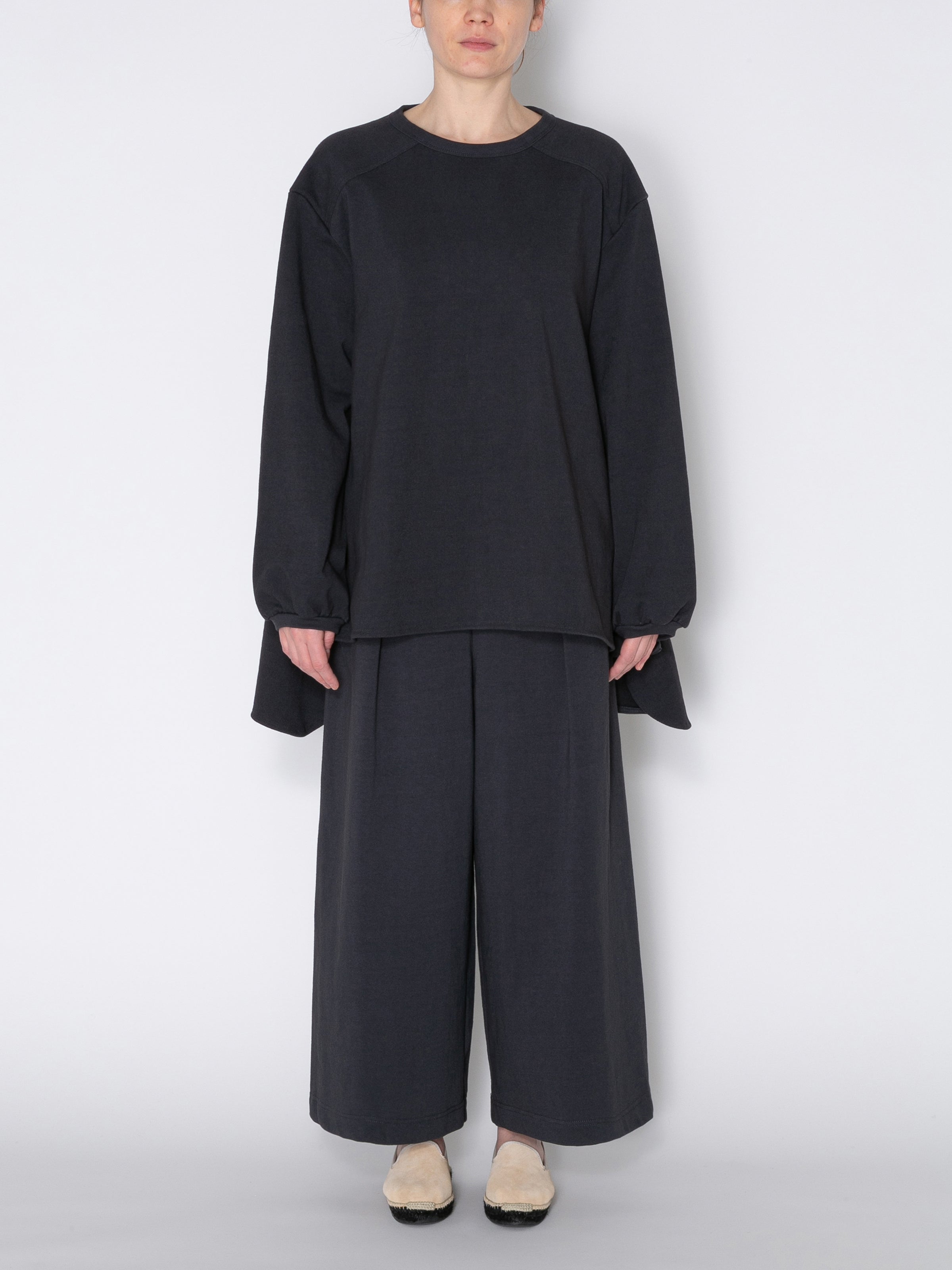 BAGGY SMOG US COTTON HEAVY JERSEY AM-C0006 Charcoal