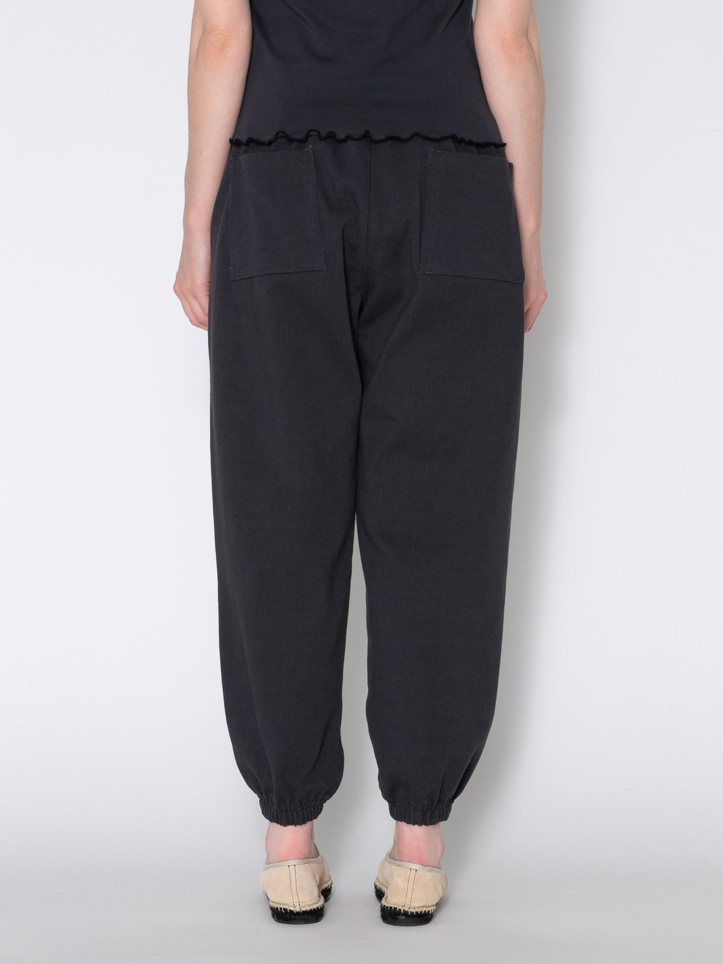 PHAT PANT US COTTON HEAVY JERSEY AM-P0006 Charcoal