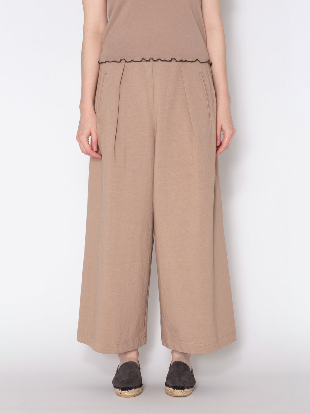 HAKAMA PANTS US COTTON JERSEY AM-P0007 Beige