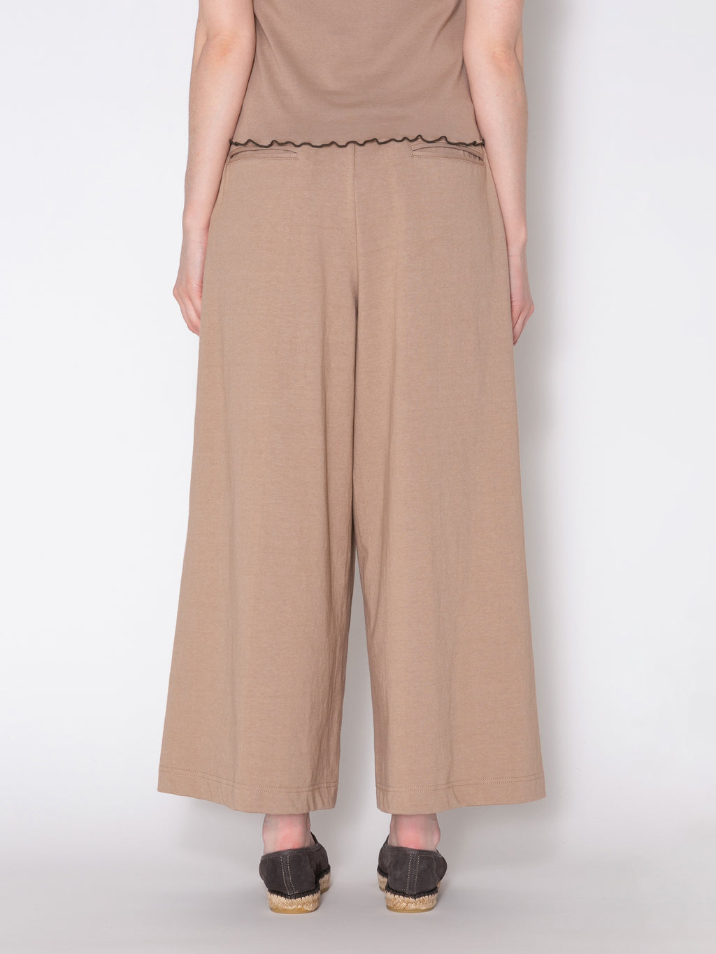HAKAMA PANTS US COTTON JERSEY AM-P0007 Beige