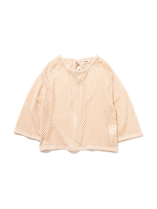 LOVER CARDIGAN C/A MESH KNIT AM-K0001 O.White