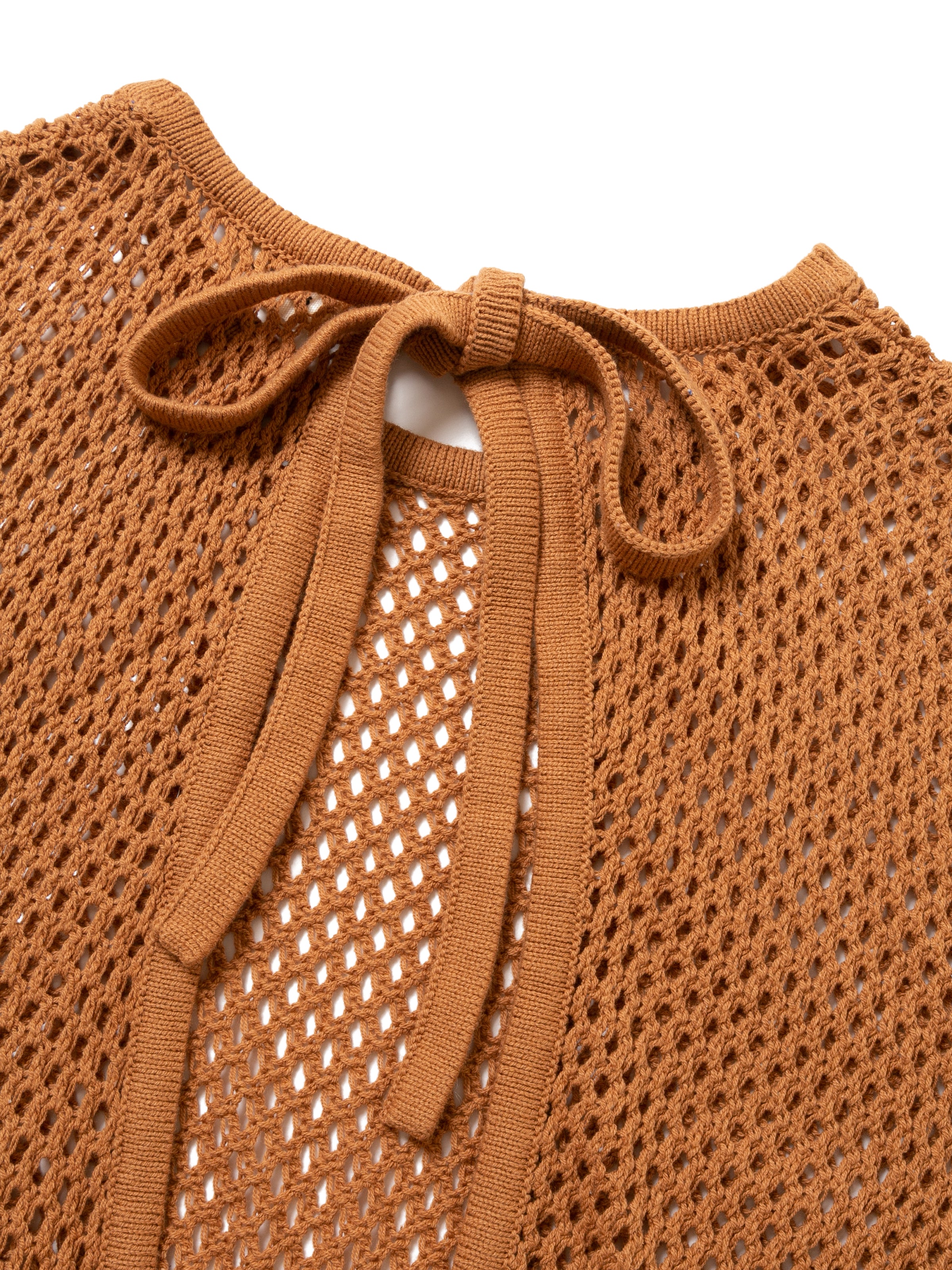 LOVER CARDIGAN C/A MESH KNIT AM-K0001 Beige