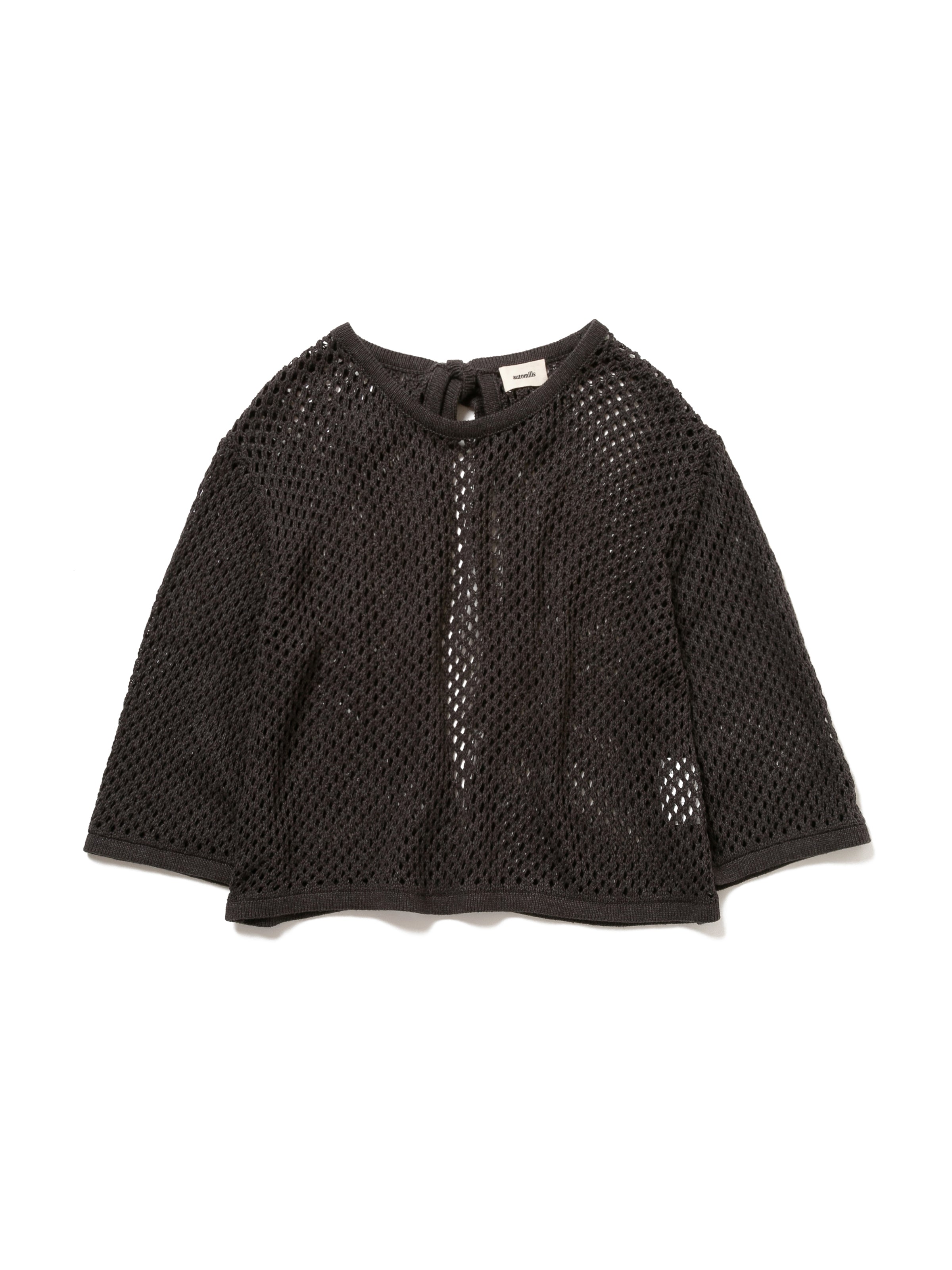 LOVER CARDIGAN C/A MESH KNIT AM-K0001 Charcoal