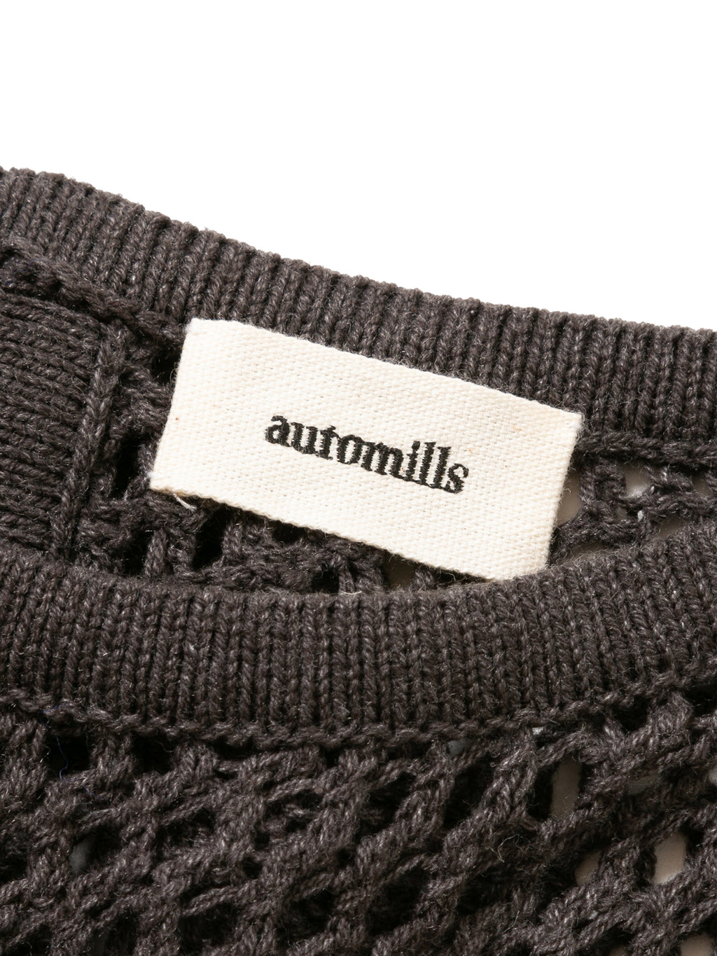 LOVER CARDIGAN C/A MESH KNIT AM-K0001 Charcoal