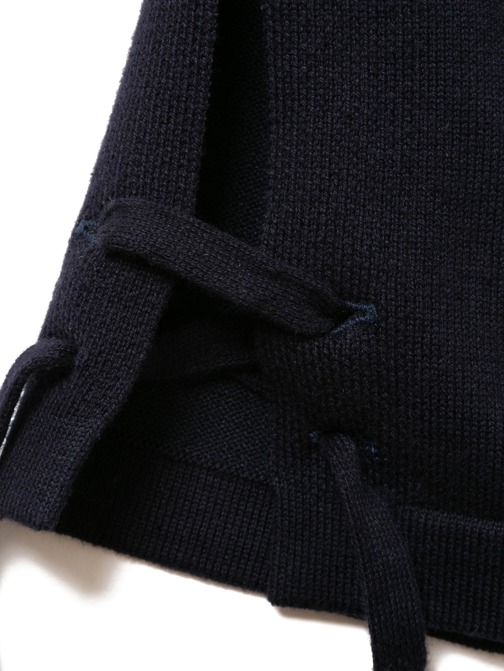 SAILOR SWEATER COMBINATION APRON C/P BORDER KNIT AM-K0003 Navy