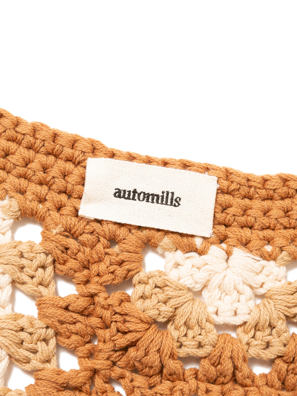 GRATEFUL VEST C/A HAND CROCHET AM-K0007 Beige